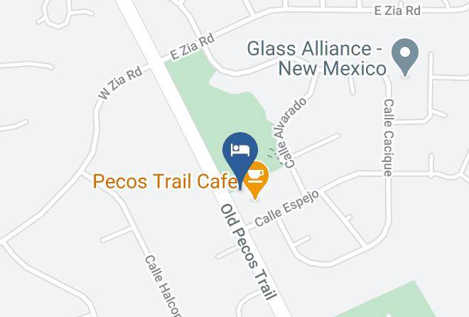 Santa Fe - Pecos Trail Inn Maps