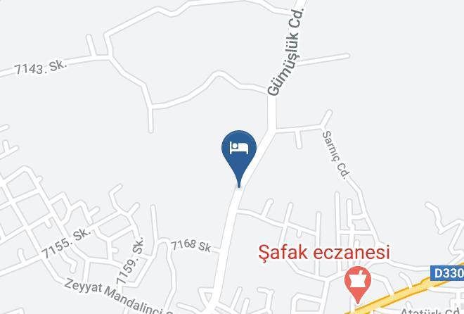 Bodrum - Peda Blue Bodrum Beach Hotel Maps