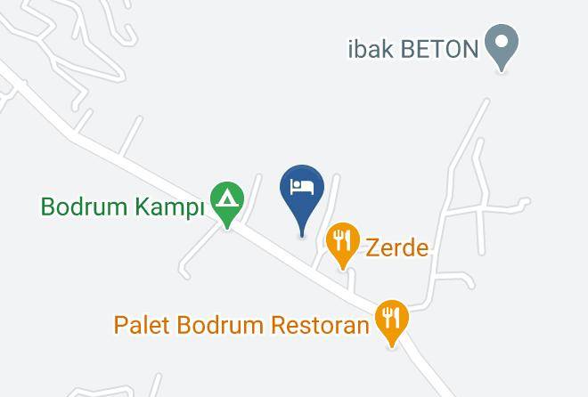 Bodrum - Peda Bodrum Blue Hotel Maps