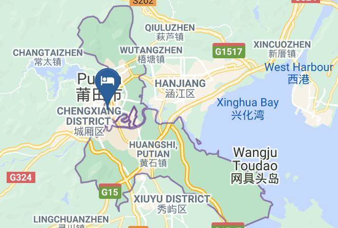 Pedestrian Street Hotel Map