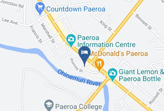 Hauraki - Pedlars Motel Maps