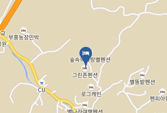 Hoengseonggun - Pedora Spa Pension Maps
