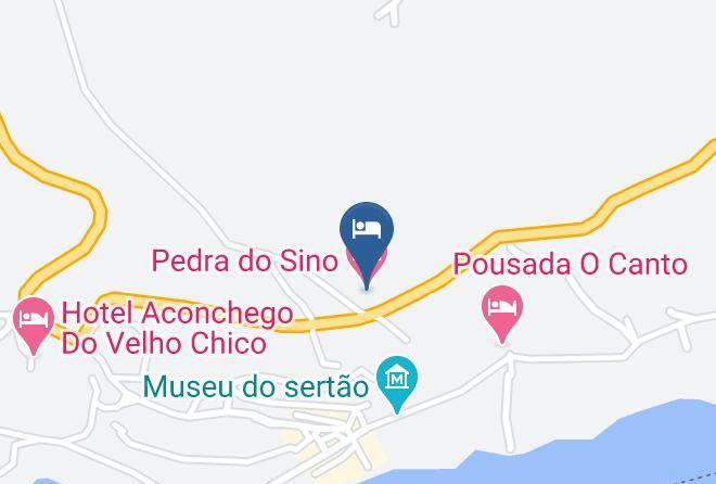 Piranhas - Pedra Do Sino Hotel Maps