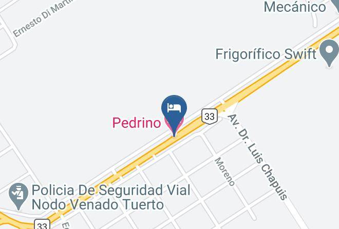 Melincue - Pedrino Hotel Maps