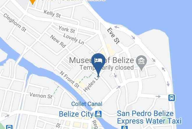 Belize - Pedros Hotel Maps