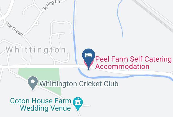 Staffs - Peel Farm Self Catering Accommodation Maps