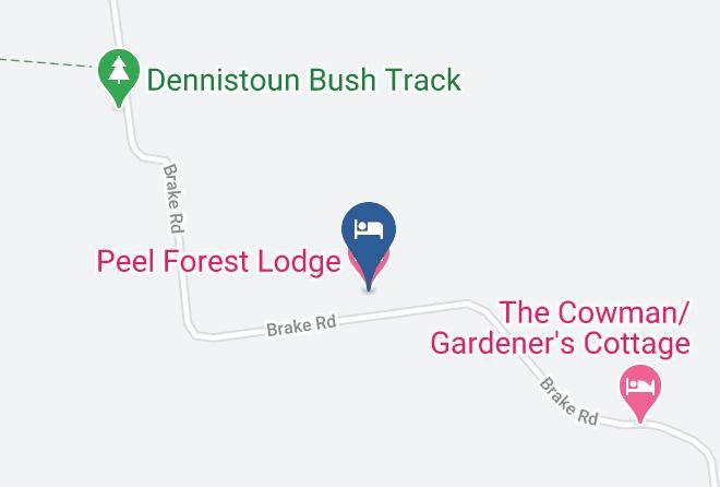 Timaru - Peel Forest Lodge Maps