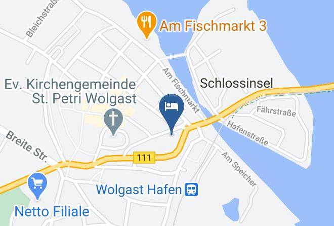 Vorpommern Greifswald - Hotel Peenebrucke Maps