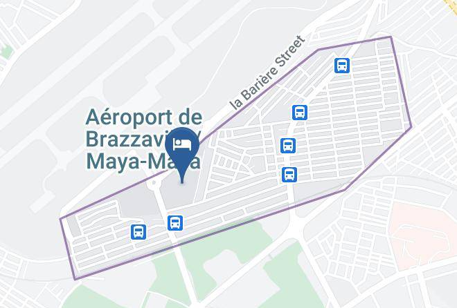 Brazzaville - Pefaco Hotel Maya Maya Brazzaville Maps