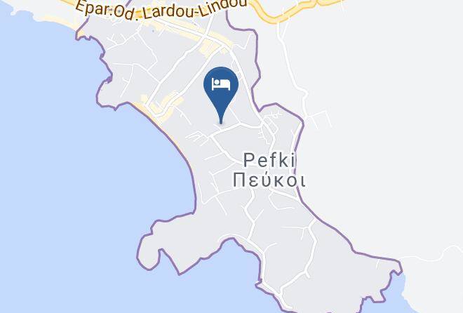 Dodecanese - Pefki Islands Resort Maps