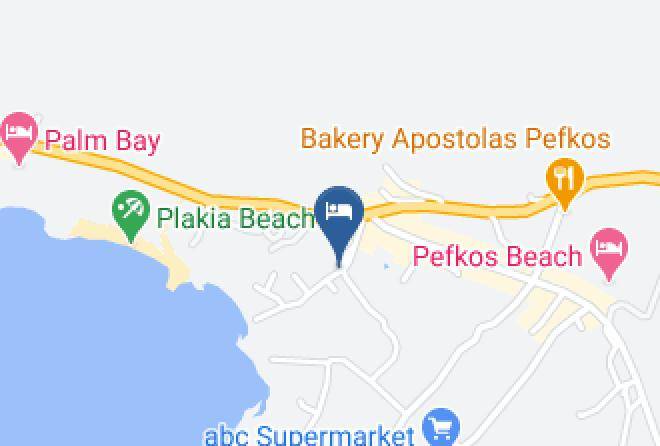 Dodecanese - Pefkos Garden Maps
