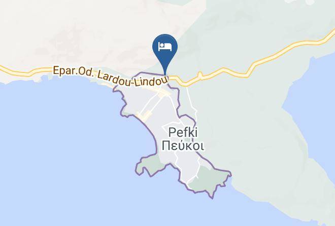 Dodecanese - Pefkos View Maps