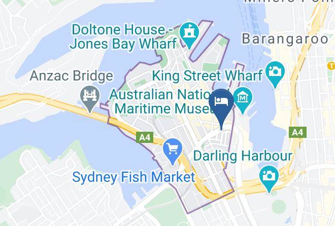 Sydney - Peg Leg Inn Maps