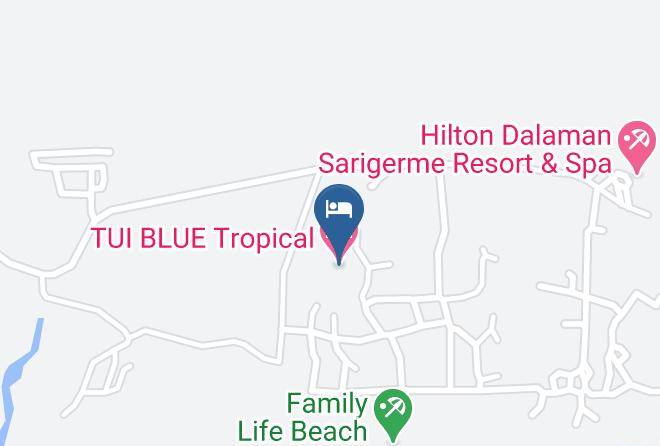 Mugla - Tui Blue Tropical Maps