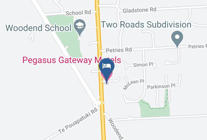 Waimakariri - Pegasus Gateway Motels Maps