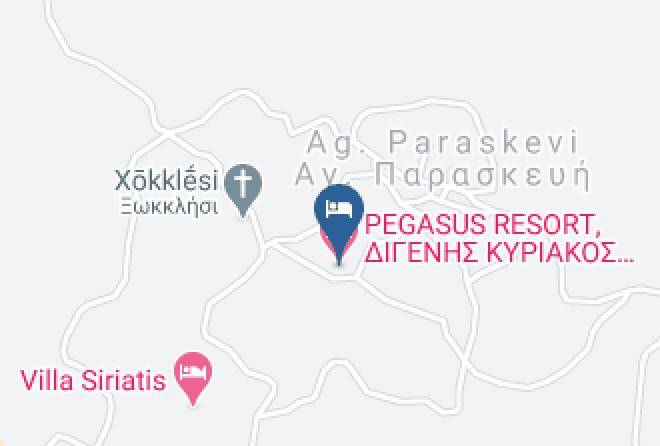 Rethimni - Pegasus Resort Maps