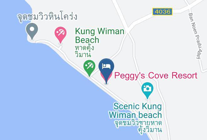 Amphoe Na Yai Am - Peggy's Cove Resort Maps