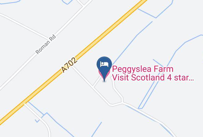 Midlothian - Peggyslea Farm Visit Scotland 4 Star Bed And Breakfast Maps