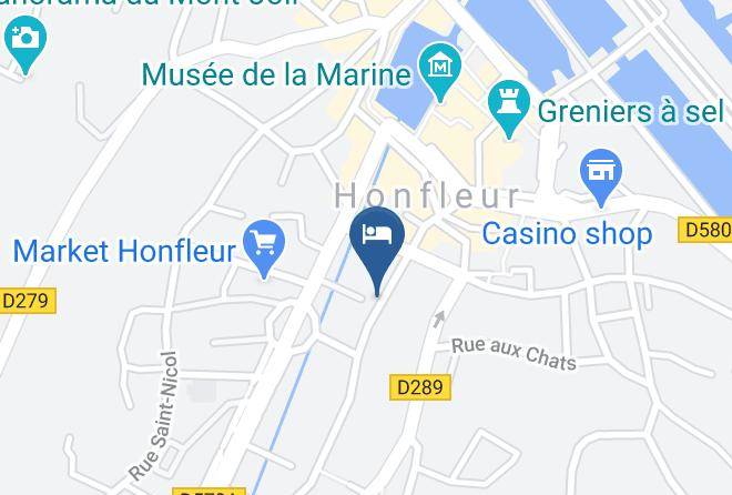 Calvados - Peintures Honfleuraises Maps