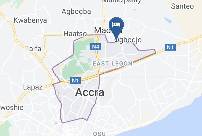 Accra - Pekan Hotel Maps