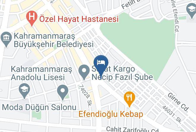 Dulkadiroglu - Peker Hotel Maps