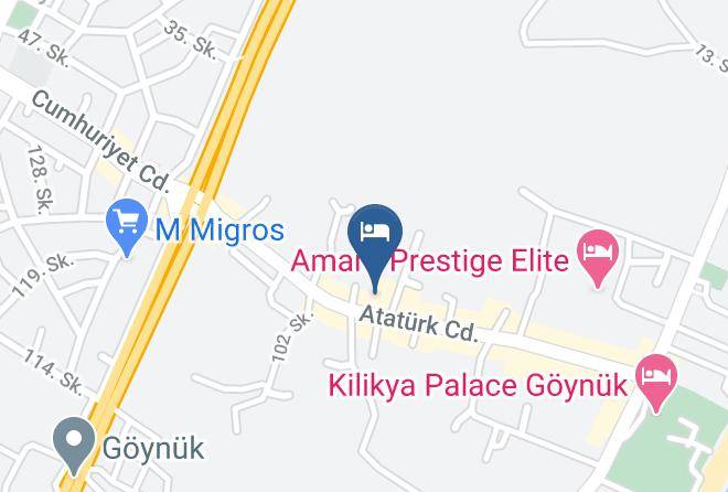 Kemer - Peker Otel Maps