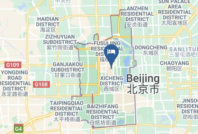 Xicheng District - Peking Garden Boutique Hotel Maps