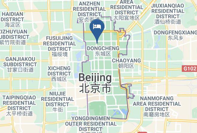 Dongcheng District - Peking Walnuttree Courtyard Garden Maps