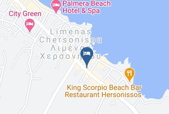 Iraklion - Pela Maria Hotel Maps