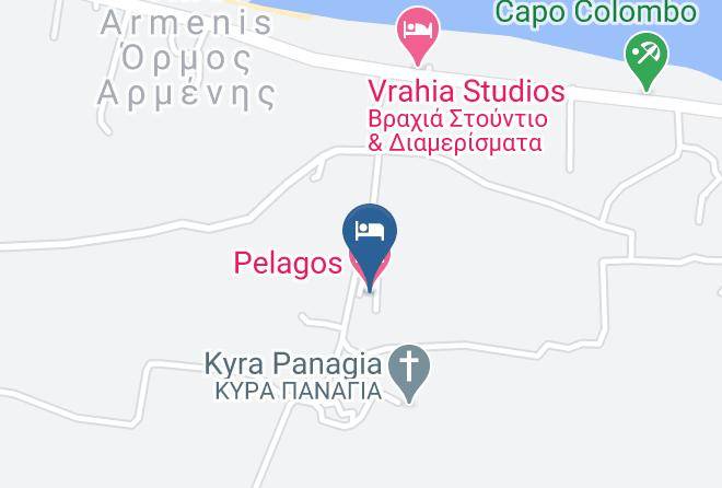 Thira - Pelagos Hotel Maps