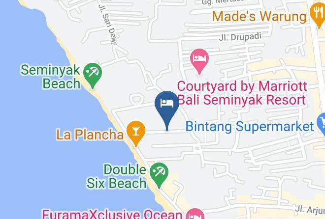 Badung Regency - Pelangi Bali Hotel And Spa Maps
