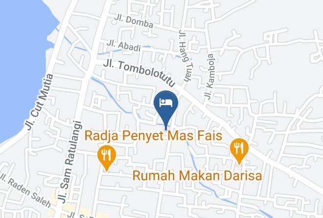 Kota Palu - Pelangi Hotel Maps