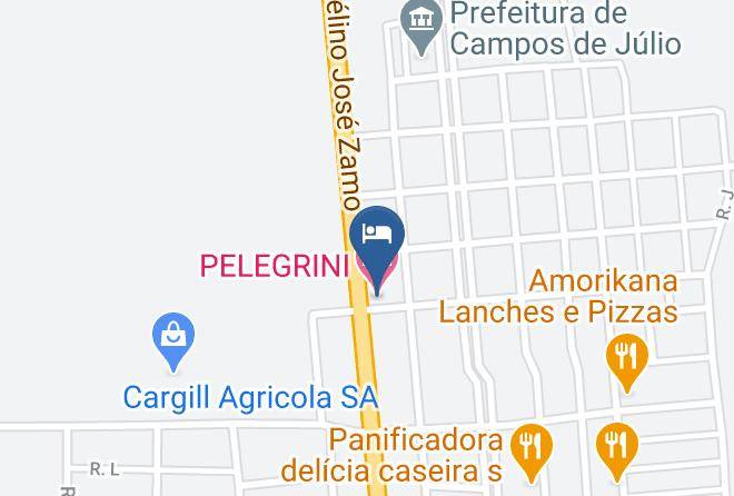 Campos De Julio - Pelegrini Hotel Maps