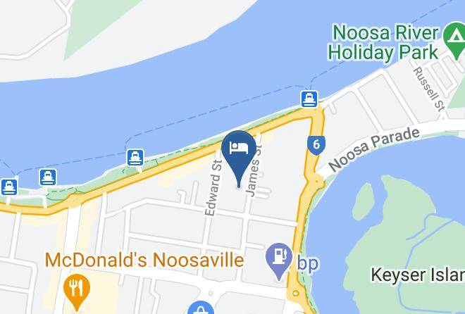 Noosa - Pelican Beach Resort Noosa Maps