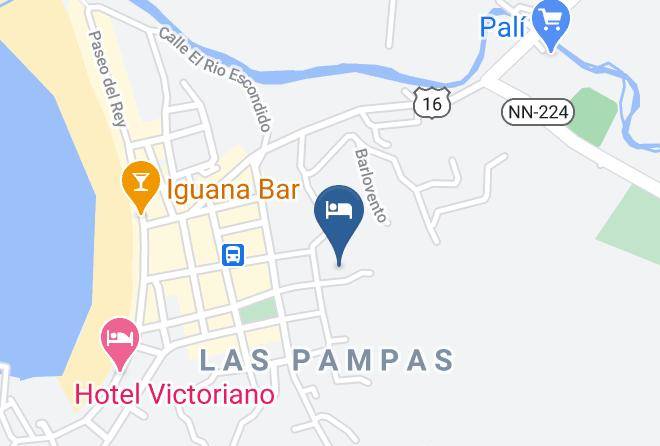 San Juan Del Sur - Pelican Eyes Resort And Spa Maps