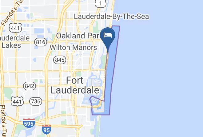 Broward - Pelican Grand Beach Resort Maps