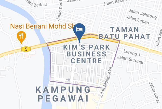 Daerah Batu Pahat - Pelican Hotel Maps