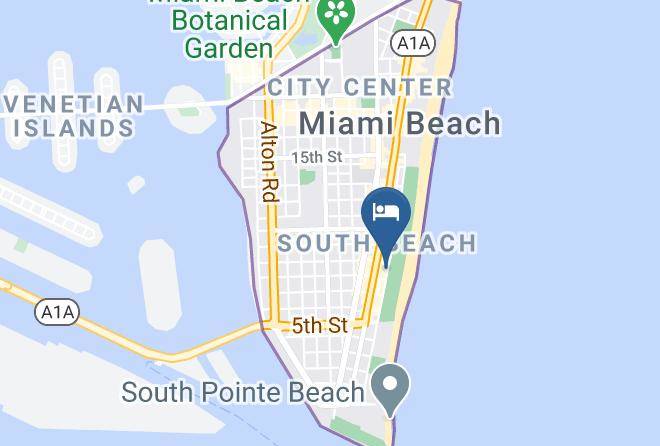 Miami Dade - Pelican Hotel Maps