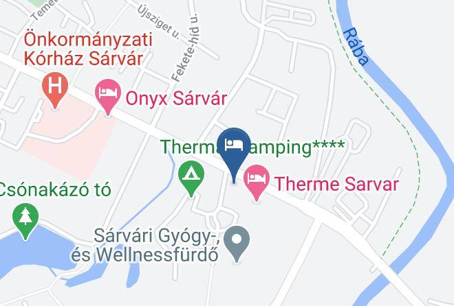 Sarvar - Harmonia Hotel & Etterem Maps