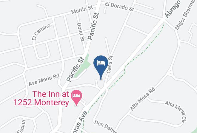 Monterey - Pelican Inn Monterey Ca Maps