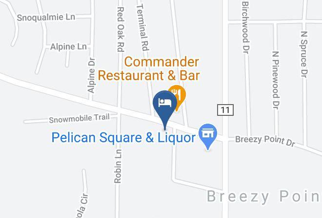 Crow Wing - Pelican Lakes Motel Maps