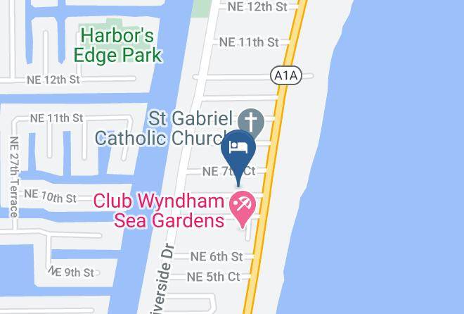 Broward - Beach Vacation Rentals Pompano Beach Maps