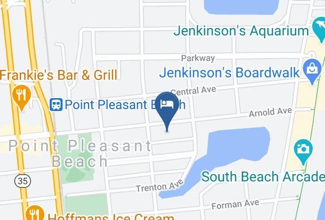 Pelican Point Motel Map
