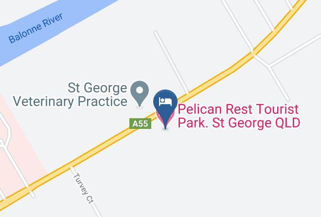 Balonne - Pelican Rest Tourist Park St George Qld Maps