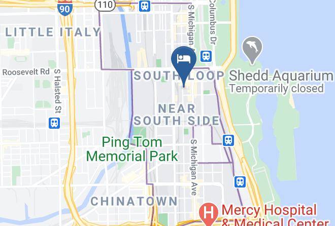 Cook - Pelican Stay Chicago The South Loop Maps