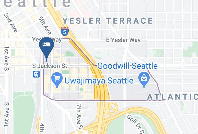 King - Pelican Stay Modern Suites Walk To Pioneer Square Maps