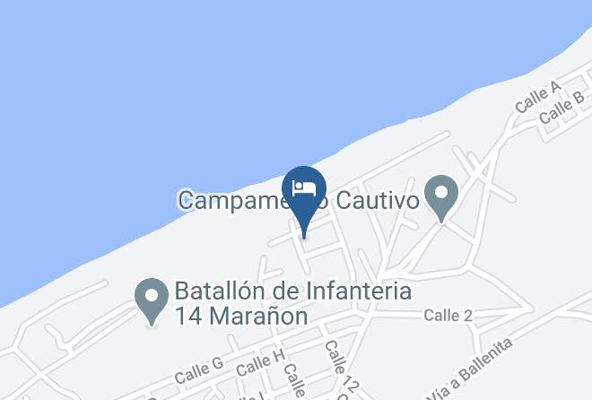 La Libertad - Pelicano Hotel Exu Maps