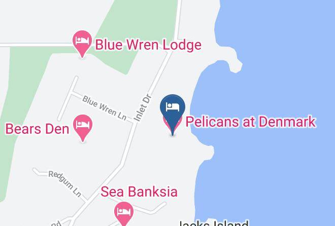Denmark - Pelicans At Denmark Maps