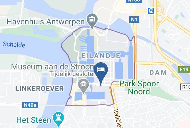 Antwerp - Pelicanstay In Antwerp City Center Maps