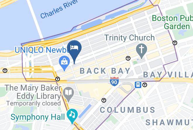 Pelicanstay In Boston Back Bay Map